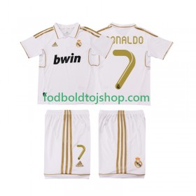 Real Madrid Cristiano Ronaldo 7 2011 2012 Retro Børn Hjemme trøje S/S